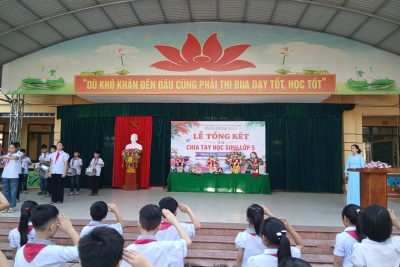 Tổng kết năm học – Chia tay học sinh lớp 5 Trường Tiểu học Đức Lý năm học 2025-2026