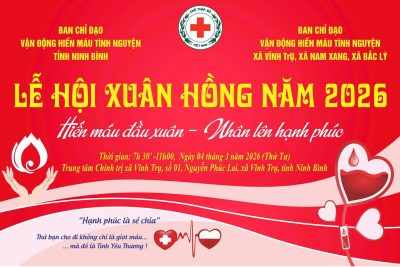 Hiến máu nhân đạo – Nghĩa cử cao đẹp của cán bộ, giáo viên, nhân viên Trường Tiểu học Đức Lý xã Nam Xang năm học 2025-2026