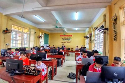 Thi Violympic cấp trường năm học 2025-2026 Trường Tiểu học Đức Lý xã Nam Xang tỉnh Ninh Bình