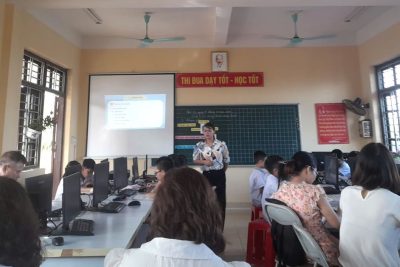 Trường Tiểu học xã Đức Lý tham gia sinh hoạt chuyên môn liên trường môn Tin học -Tháng 10 năm 2024