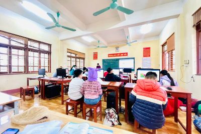 Trường Tiểu học xã Đức Lý tham gia sinh hoạt chuyên môn liên trường môn Tin học -Tháng 12 năm 2024