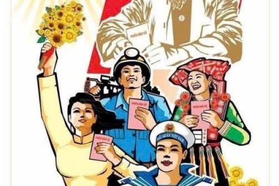 Ngày Hội của toàn dân – Cử tri nhỏ tuổi